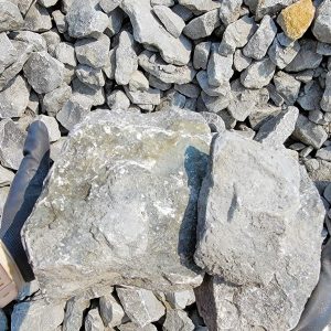 Limestone Rip-Rap Type D 3-9"