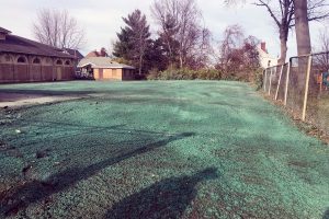 Post-demolition of a public pool